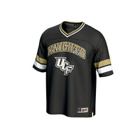 UCF Knights Football Jersey, Black Sportswear Jersey Shirt, Lightweight Breathable Athletic Jersey, Casual Gift for Men, Style 202414555