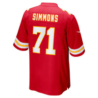 Josh Simmons Kansas City Chiefs Football Jersey, Sportswear Jersey Shirt, Lightweight Athletic Jersey, Casual Gift for Men, Style 201359700
