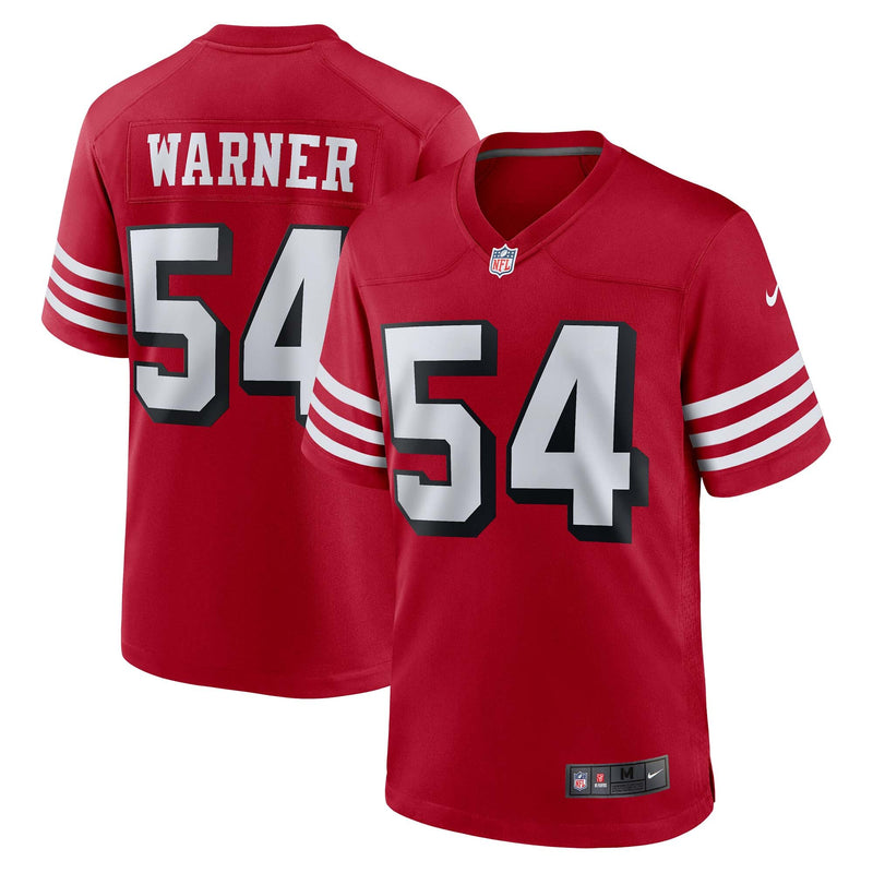 Fred Warner San Francisco 49ers Football Jersey, Sportswear Jersey Shirt, Lightweight Athletic Jersey, Casual Gift for Men, Style 4768474
