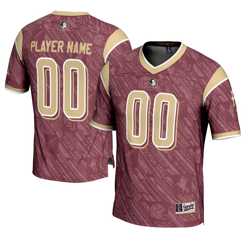 Florida State Seminoles Football Jersey, Sportswear Jersey Shirt, Lightweight Breathable Athletic Jersey, Casual Gift for Men, Style 201093845