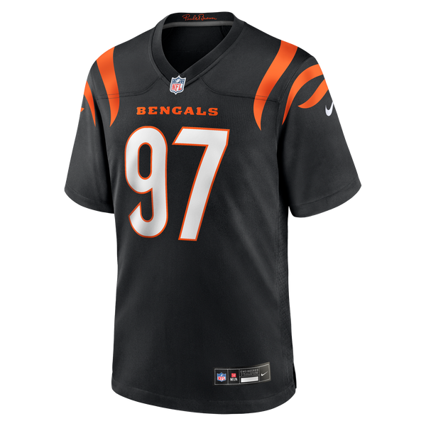 Cincinnati Bengals Shemar Stewart Black Team Game Jersey