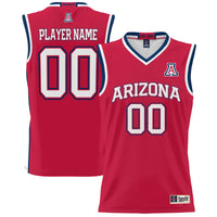 Arizona Wildcats Basketball Jersey, Red Sportswear Jersey Shirt, Sleeveless Athletic Tank Jersey, Casual Gift for Men
