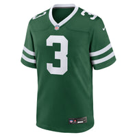 John Metchie III New York Jets Football Jersey, Green Game Sportswear Jersey Shirt, Lightweight Breathable Athletic Jersey, Casual Gift for Men