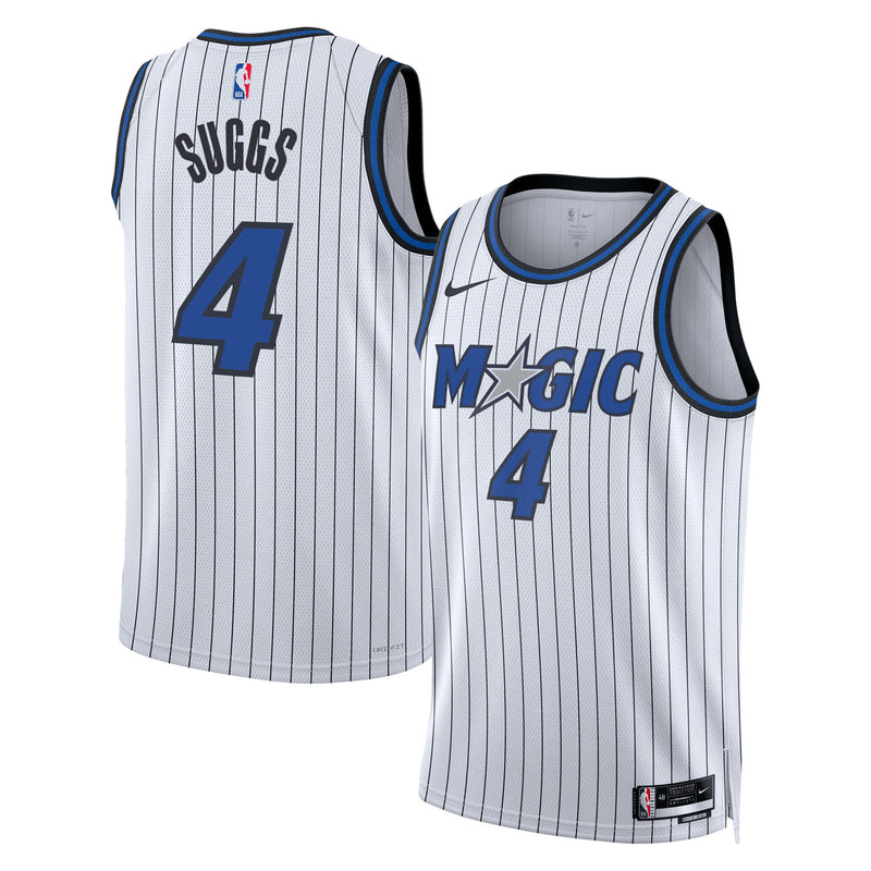 Jalen Suggs Orlando Magic Basketball Jersey, White Replica Sportswear Jersey Shirt, Sleeveless Athletic Tank Jersey, Casual Gift for Men
