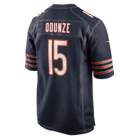 Rome Odunze Chicago Bears Football Jersey, Navy Game Sportswear Jersey Shirt, Lightweight Breathable Athletic Jersey, Casual Gift for Men