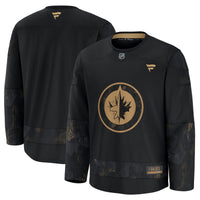 Winnipeg Jets Hockey Jersey, Black Sportswear Jersey Shirt, Long Sleeve Hockey Sweater Jersey, Casual Gift for Men