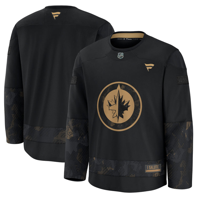 Winnipeg Jets Hockey Jersey, Black Sportswear Jersey Shirt, Long Sleeve Hockey Sweater Jersey, Casual Gift for Men