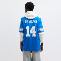Amon-Ra St. Brown Detroit Lions Football Jersey, Sportswear Jersey Shirt, Lightweight Athletic Jersey, Casual Gift for Men, Style 200422488