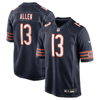 Keenan Allen Chicago Bears Football Jersey, Navy Game Sportswear Jersey Shirt, Lightweight Breathable Athletic Jersey, Casual Gift for Men
