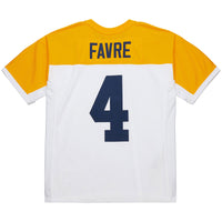 Brett Favre Green Bay Packers Football Jersey, White Sportswear Jersey Shirt, Lightweight Breathable Athletic Jersey, Casual Gift for Men
