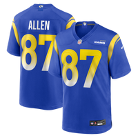 Davis Allen Los Angeles Rams Football Jersey, Royal Game Sportswear Jersey Shirt, Lightweight Breathable Athletic Jersey, Casual Gift for Men