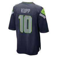 Cooper Kupp Seattle Seahawks Football Jersey, Navy Game Sportswear Jersey Shirt, Lightweight Breathable Athletic Jersey, Casual Gift for Men