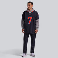 C.J. Stroud Houston Texans Football Jersey, Navy Elite Sportswear Jersey Shirt, Lightweight Breathable Athletic Jersey, Casual Gift for Men