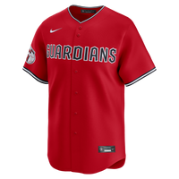 Cleveland Guardians Baseball Jersey, Red Limited Alternate Sportswear Jersey Shirt, Lightweight Breathable Athletic Jersey, Casual Gift for Men