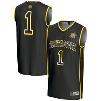 Wichita State Shockers Basketball Jersey, Black Sportswear Jersey Shirt, Sleeveless Athletic Tank Jersey, Casual Gift for Men