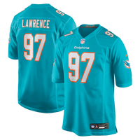Rashard Lawrence Miami Dolphins Football Jersey, Aqua Game Sportswear Jersey Shirt, Lightweight Breathable Athletic Jersey, Casual Gift for Men