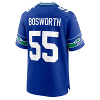 Brian Bosworth Seattle Seahawks Football Jersey, Royal Game Sportswear Jersey Shirt, Lightweight Breathable Athletic Jersey, Casual Gift for Men