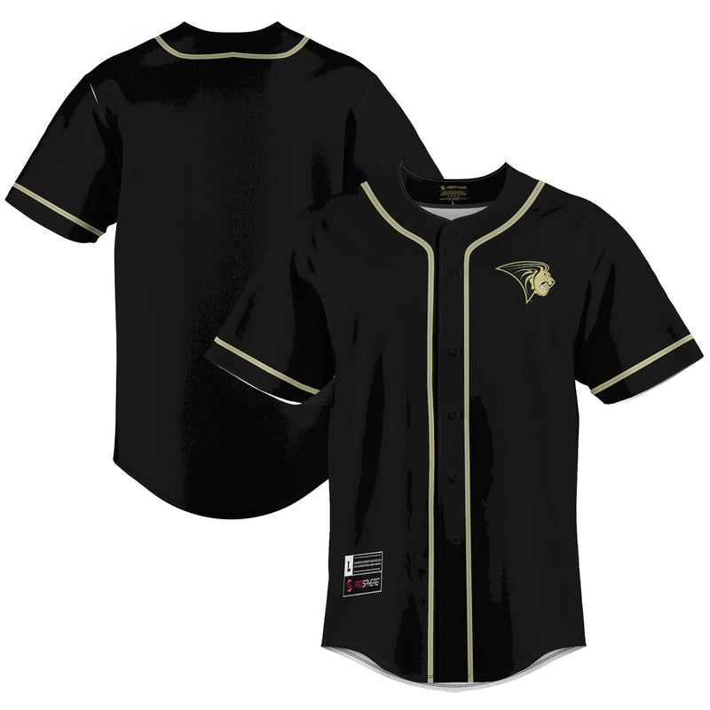 Lindenwood Lions Baseball Jersey, Gold Lightweight Sportswear Jersey Shirt, Lightweight Breathable Athletic Jersey, Casual Gift for Men