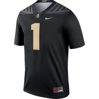 Purdue Boilermakers Football Jersey, Black Sportswear Jersey Shirt, Lightweight Breathable Athletic Jersey, Casual Gift for Men, Style 3359558