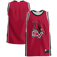Saginaw Valley State Cardinals Basketball Jersey, Red Lightweight Sportswear Jersey Shirt, Sleeveless Athletic Tank Jersey, Casual Gift for Men