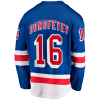Pavel Dorofeyev New York Rangers Hockey Jersey, Blue Breakaway Sportswear Jersey Shirt, Long Sleeve Hockey Sweater Jersey, Casual Gift for Men
