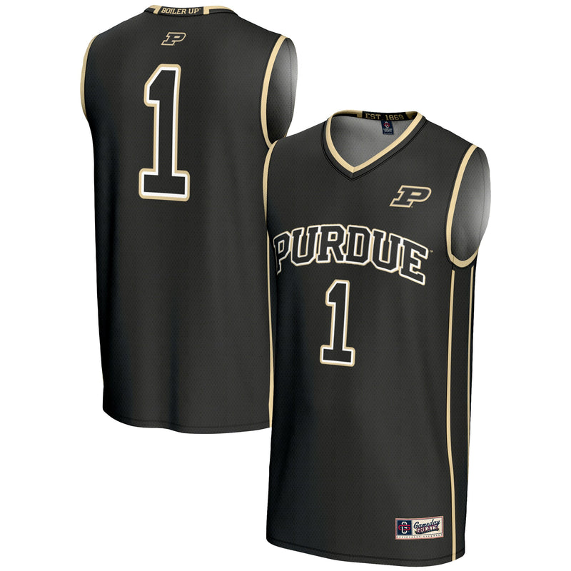 Purdue Boilermakers Lightweight Basketball Jersey, Black Sportswear Jersey Shirt, Sleeveless Athletic Tank Jersey, Casual Gift for Men
