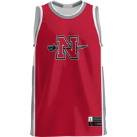Nicholls State Colonels Basketball Jersey, Red Lightweight Sportswear Jersey Shirt, Sleeveless Athletic Tank Jersey, Casual Gift for Men