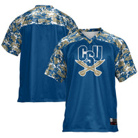 Charleston Southern Buccaneers Football Jersey, Blue Sportswear Jersey Shirt, Lightweight Breathable Athletic Jersey, Casual Gift for Men
