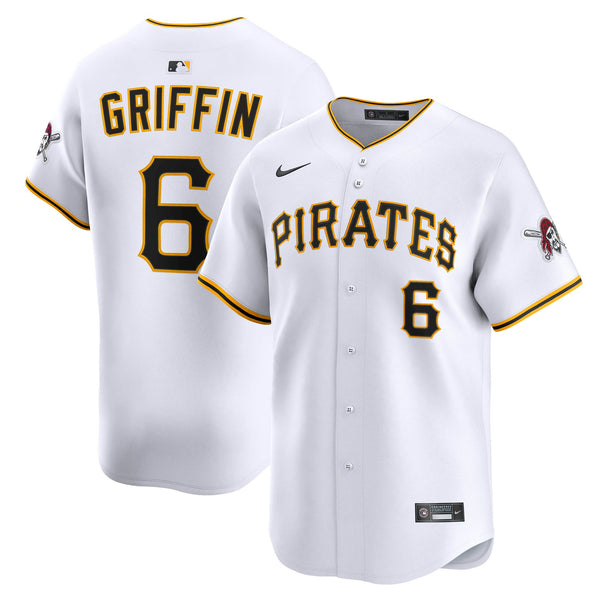 Pittsburgh Pirates Konnor Griffin White Home Limited Jersey