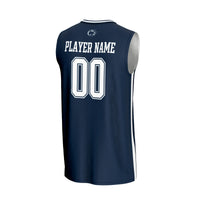 Penn State Nittany Lions Basketball Jersey, Navy Sportswear Jersey Shirt, Sleeveless Athletic Tank Jersey, Casual Gift for Men, Style 202918021