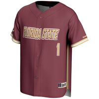 Florida State Seminoles Baseball Jersey, Sportswear Jersey Shirt, Lightweight Breathable Athletic Jersey, Casual Gift for Men, Style 200098780