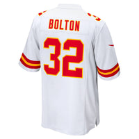 Nick Bolton Kansas City Chiefs Football Jersey, White Game Sportswear Jersey Shirt, Lightweight Breathable Athletic Jersey, Casual Gift for Men