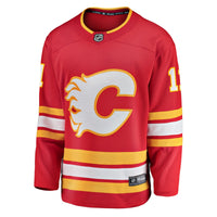 Mikael Backlund Calgary Flames Hockey Jersey, Red Breakaway Home Sportswear Jersey Shirt, Long Sleeve Hockey Sweater Jersey, Casual Gift for Men