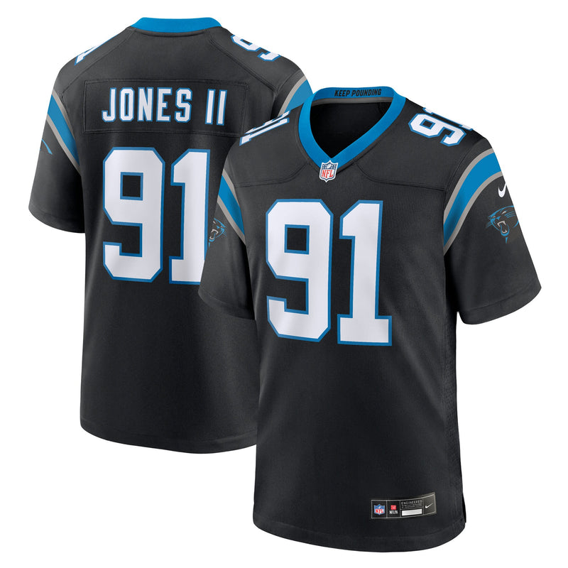 Patrick Jones II Carolina Panthers Football Jersey, Black Sportswear Jersey Shirt, Lightweight Breathable Athletic Jersey, Casual Gift for Men