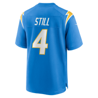 Tarheeb Still Los Angeles Chargers Football Jersey, Sportswear Jersey Shirt, Lightweight Athletic Jersey, Casual Gift for Men, Style 204691059