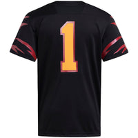 Grambling Tigers Football Jersey, Black Sportswear Jersey Shirt, Lightweight Breathable Athletic Jersey, Casual Gift for Men, Style 202538871