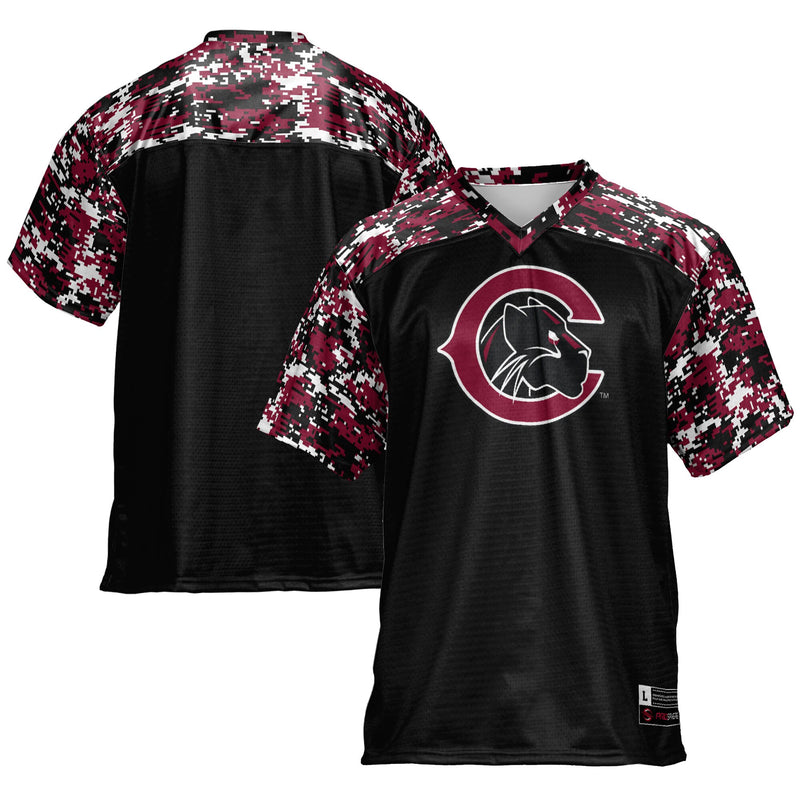 Chapman Panthers Football Jersey, Black Sportswear Jersey Shirt, Lightweight Breathable Athletic Jersey, Casual Gift for Men
