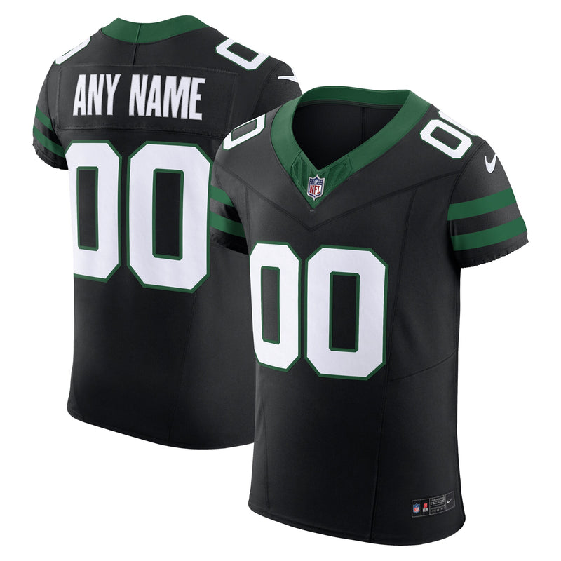 New York Jets Football Jersey, Black Elite Alternate Sportswear Jersey Shirt, Lightweight Breathable Athletic Jersey, Casual Gift for Men