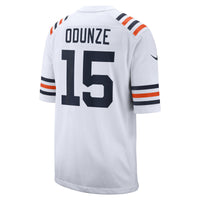 Rome Odunze Chicago Bears Football Jersey, White Game Sportswear Jersey Shirt, Lightweight Breathable Athletic Jersey, Casual Gift for Men