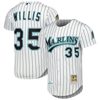 Dontrelle Willis Florida Marlins Baseball Jersey, White Sportswear Jersey Shirt, Lightweight Breathable Athletic Jersey, Casual Gift for Men