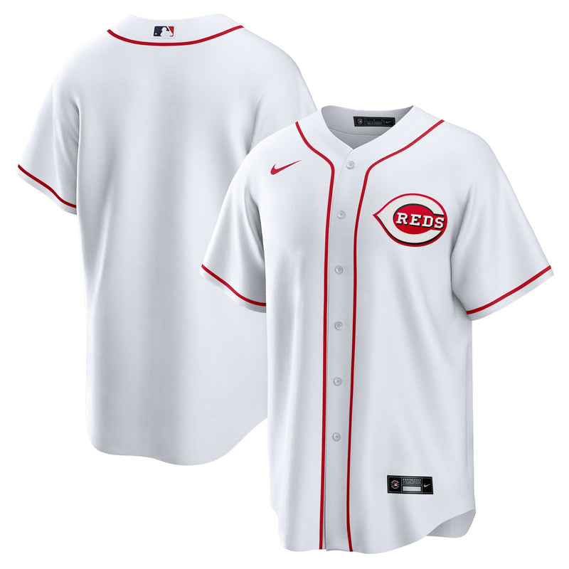 Cincinnati Reds Baseball Jersey, White Sportswear Jersey Shirt, Lightweight Breathable Athletic Jersey, Casual Gift for Men, Style 200925275