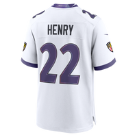 Derrick Henry Baltimore Ravens Football Jersey, White Game Sportswear Jersey Shirt, Lightweight Breathable Athletic Jersey, Casual Gift for Men