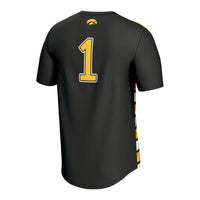 Iowa Hawkeyes Soccer Jersey, Black Fashion Lightweight Sportswear Jersey Shirt, Lightweight Breathable Athletic Jersey, Casual Gift for Men