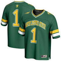 NDSU Bison Football Jersey, Green Fashion Sportswear Jersey Shirt, Lightweight Breathable Athletic Jersey, Casual Gift for Men, Style 202219879