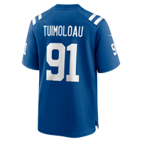 JT Tuimoloau Indianapolis Colts Football Jersey, Royal Game Sportswear Jersey Shirt, Lightweight Breathable Athletic Jersey, Casual Gift for Men
