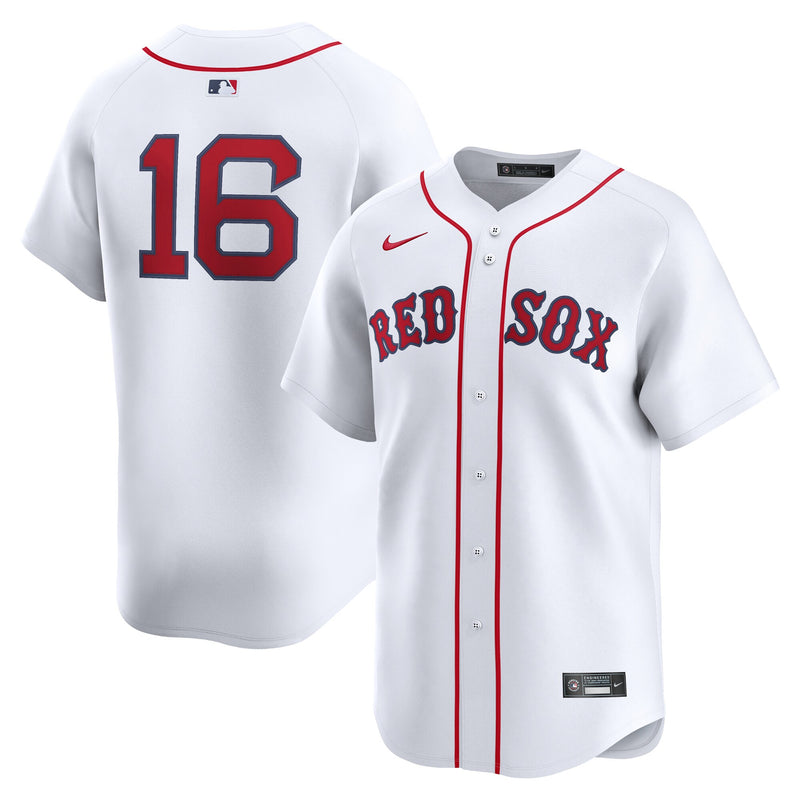 Jarren Duran Boston Red Sox Baseball Jersey, White Limited Sportswear Jersey Shirt, Lightweight Breathable Athletic Jersey, Casual Gift for Men