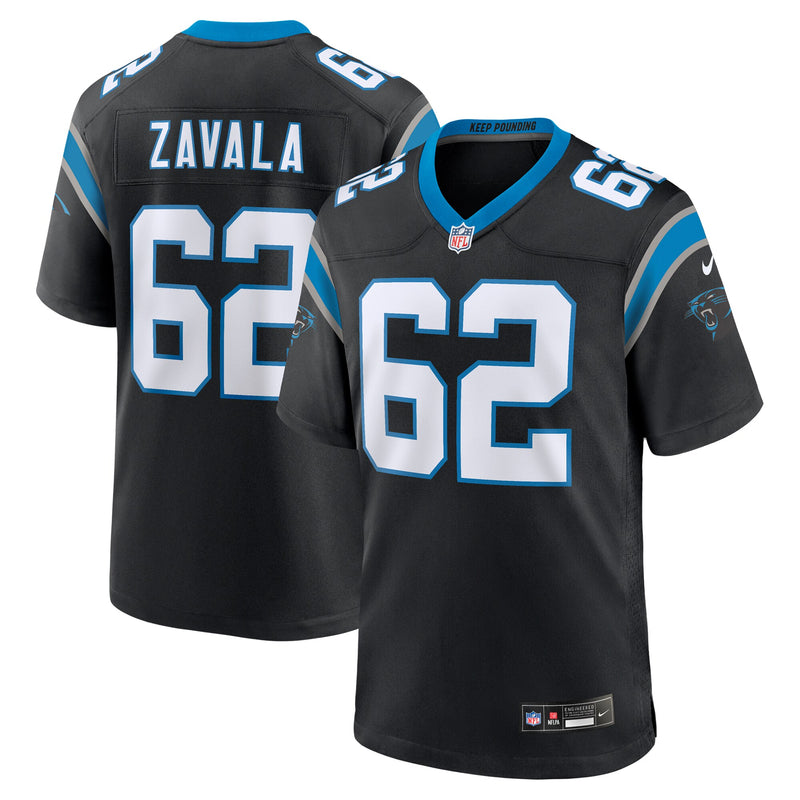 Chandler Zavala Carolina Panthers Football Jersey, Black Sportswear Jersey Shirt, Lightweight Breathable Athletic Jersey, Casual Gift for Men