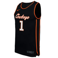 Oklahoma State Cowboys Basketball Jersey, Black Replica Sportswear Jersey Shirt, Sleeveless Athletic Tank Jersey, Casual Gift for Men
