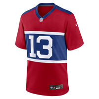 Jalin Hyatt New York Giants Football Jersey, Red Game Sportswear Jersey Shirt, Lightweight Breathable Athletic Jersey, Casual Gift for Men