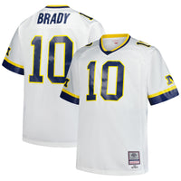 Michigan Wolverines Football Jersey, White Sportswear Jersey Shirt, Lightweight Breathable Athletic Jersey, Casual Gift for Men, Style 202579712